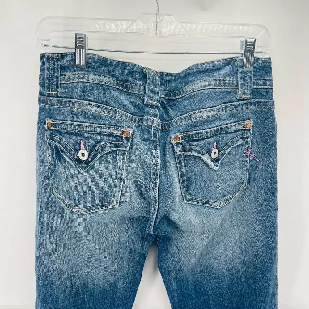 American Republic 1507 Women's Jeans Mid Rise Straight Leg Denim Size 30 - Picture 3 of 12
